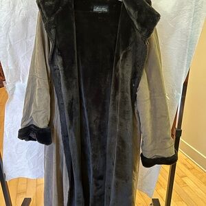 Fabulous Furs long coat with detachable hood